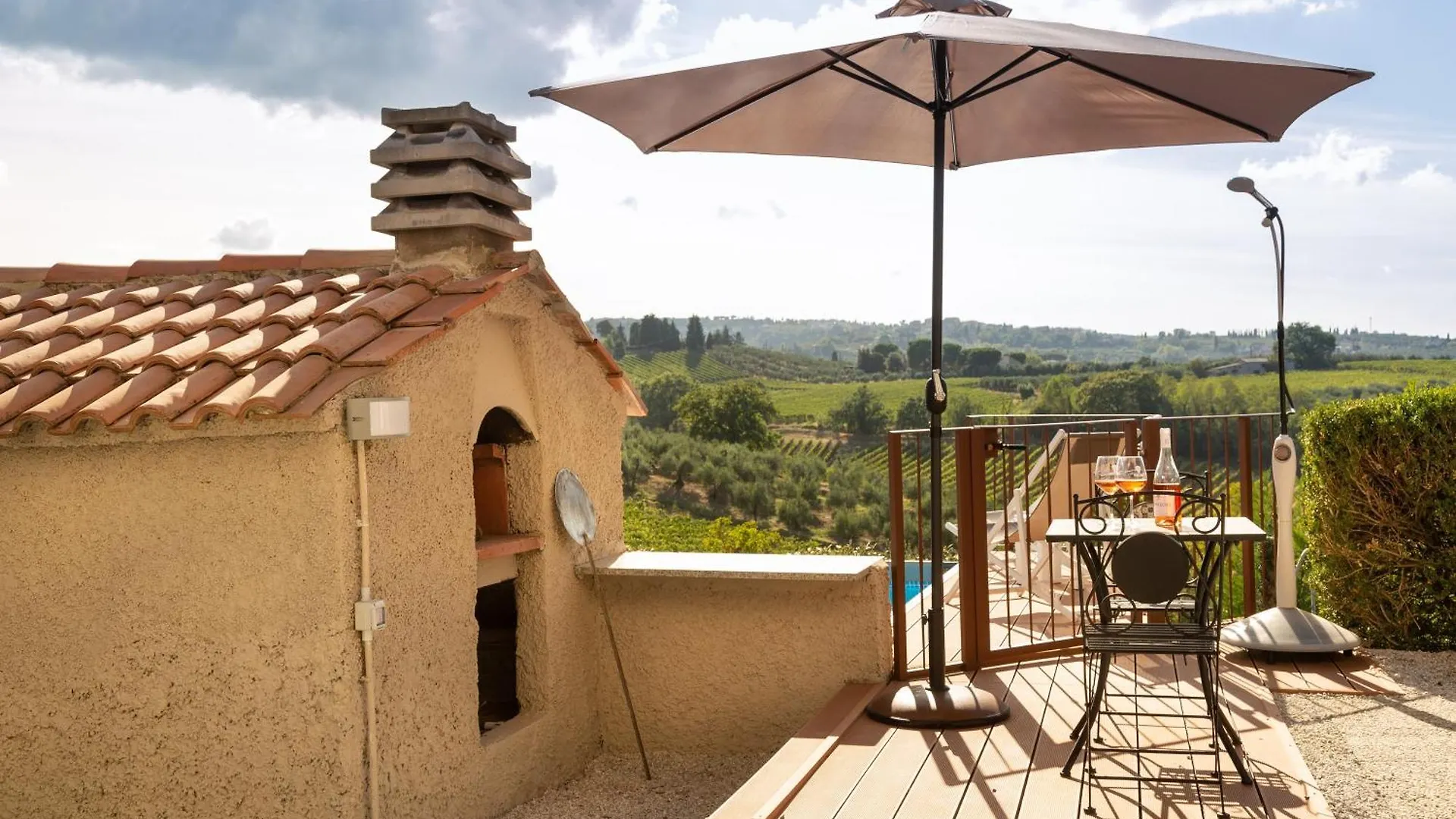A Casa Di Franca Villa Con Piscina 甘巴西 意大利